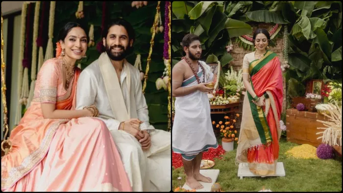 शुरू हुई शोभिता धुलिपाला और नागा चैतन्य की शादी की रस्में। फोटो क्रेडिट- इंस्टाग्राम