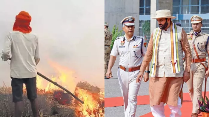 हरियाणा में पराली जलने से नहीं रोक पाने वाले अधिकारी होंगे सस्पेंड।
