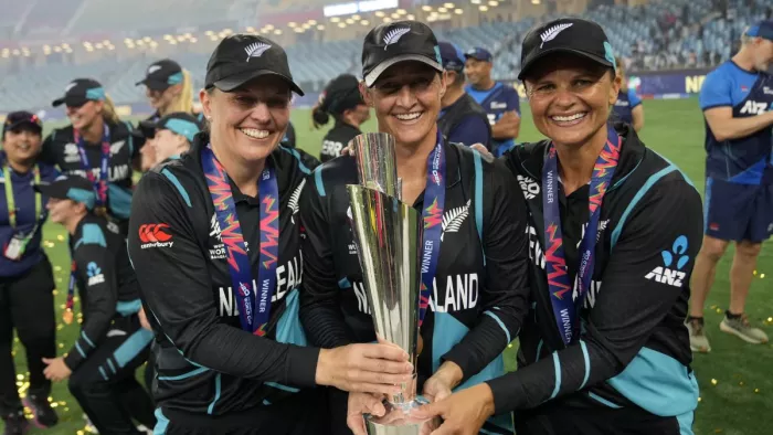New Zealand की 'तीन दादी' ने पहली बार पहना World Cup का ताज