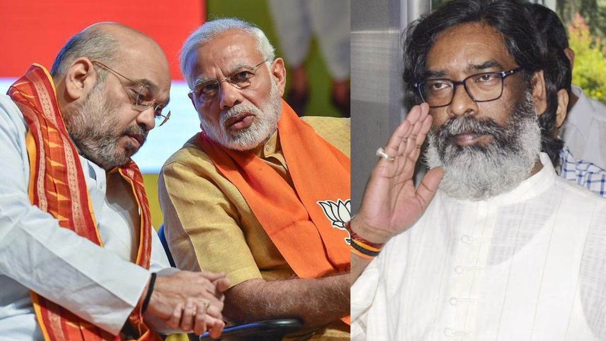 louis marandi kunal shadangi and ganesh mahali resigned from bjp membership met hemant soren