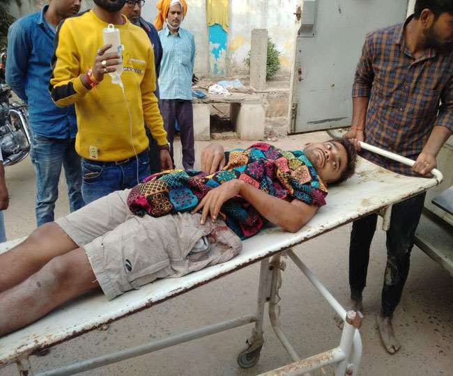 crime in chapra five youths injured after gunfire in chapra dispute over playing cricket