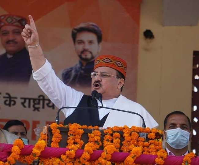 jp nadda in himachal and said bihar election victory is narendra modi new political culture results
