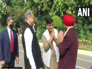 राजस्थान कैबिनेट विस्तार से पहले पजांब के सीएम चन्नी ने मुख्यमंत्री अशोक गहलोत से की मुलाकात
