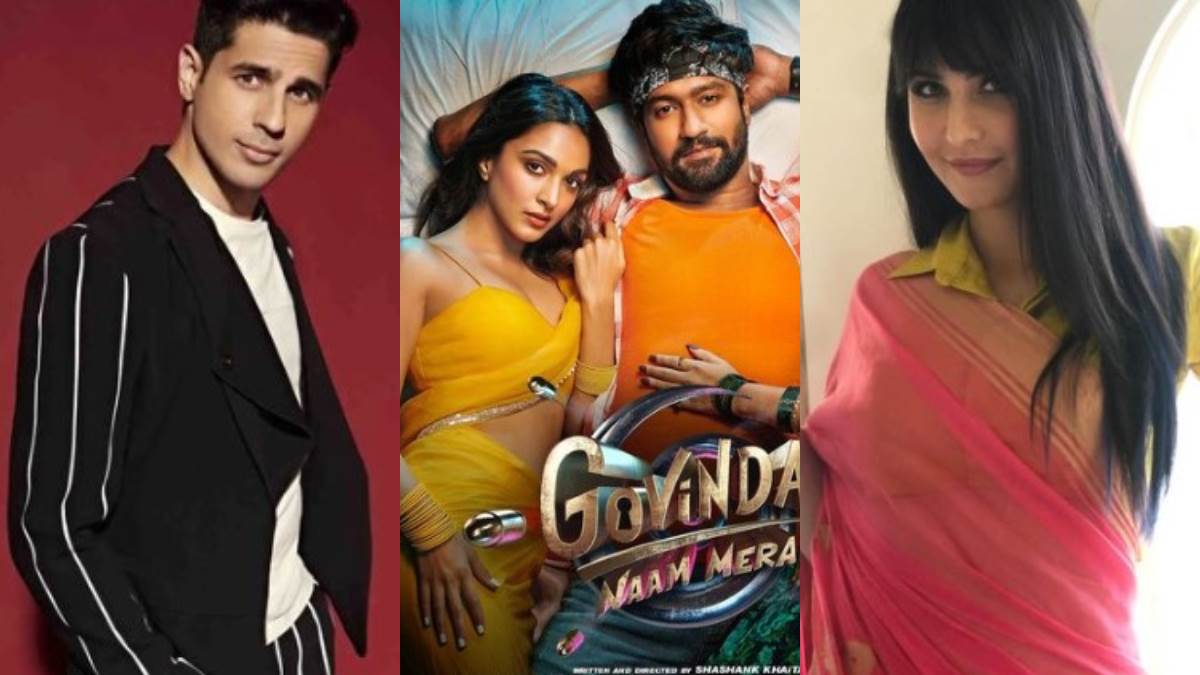 katrina kaif and sidharth malhotra reacts on kiara advani and vicky kaushal chemistry in disney plus hotstar release film govinda naam mera trailer