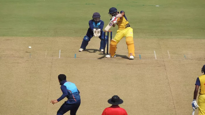 Vijay Hazare Trophy: एन जगदीशन की रिकॉर्डतोड़ पारी (फोटो क्रेडिट ट्विटर)