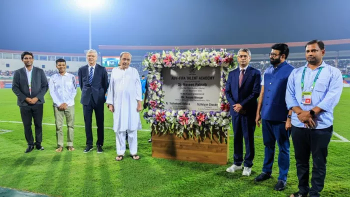 CM पटनायक ने AIFF-फीफा फुटबॉल एकेडमी का किया उद्घाटन, कतर ने भारत को 3-0 से दी करारी शिकस्त
