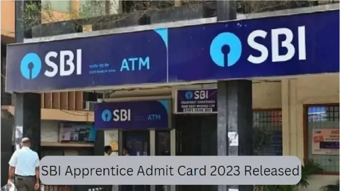 SBI Apprentice Admit Card 2023 यहां से करें डाउनलोड।