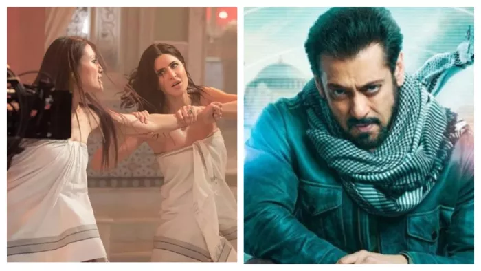 Still Image of Katrina Kaif and Salman Khan from Tiger 3