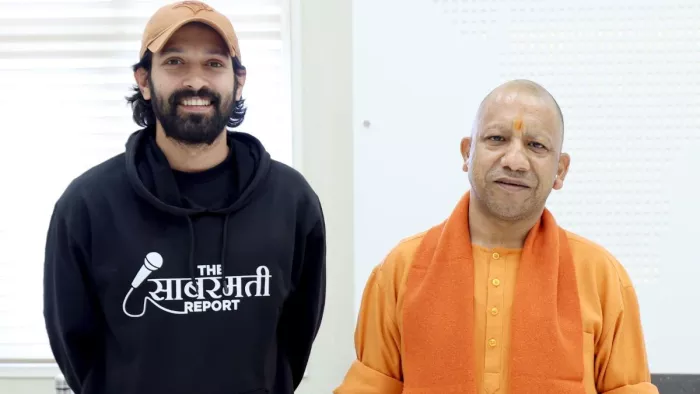 अभिनेता विक्रांत मैसी ने लखनऊ स्थित सरकारी आवास पर सीएम योगी से की थी मुलाकात।- सोशल मीडिया