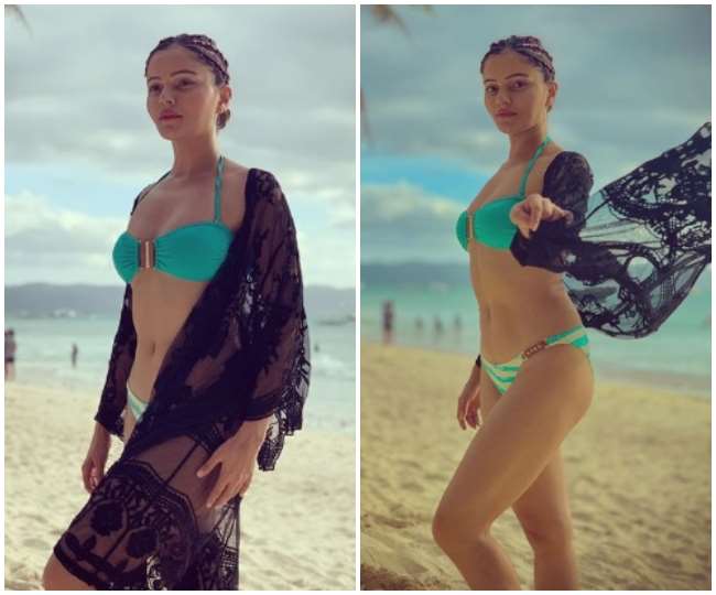 Tv actress Rubina dilaik bikini photos got viral see here real life photos  of rubina