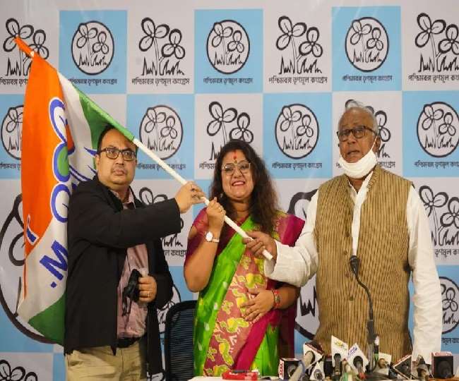 भाजपा सांसद की पत्नी ने थामा तृणमूल का दामन, पति-पत्नी में बढ़ा विवाद, सौमित्र खान ने भेजा तलाक नोटिस