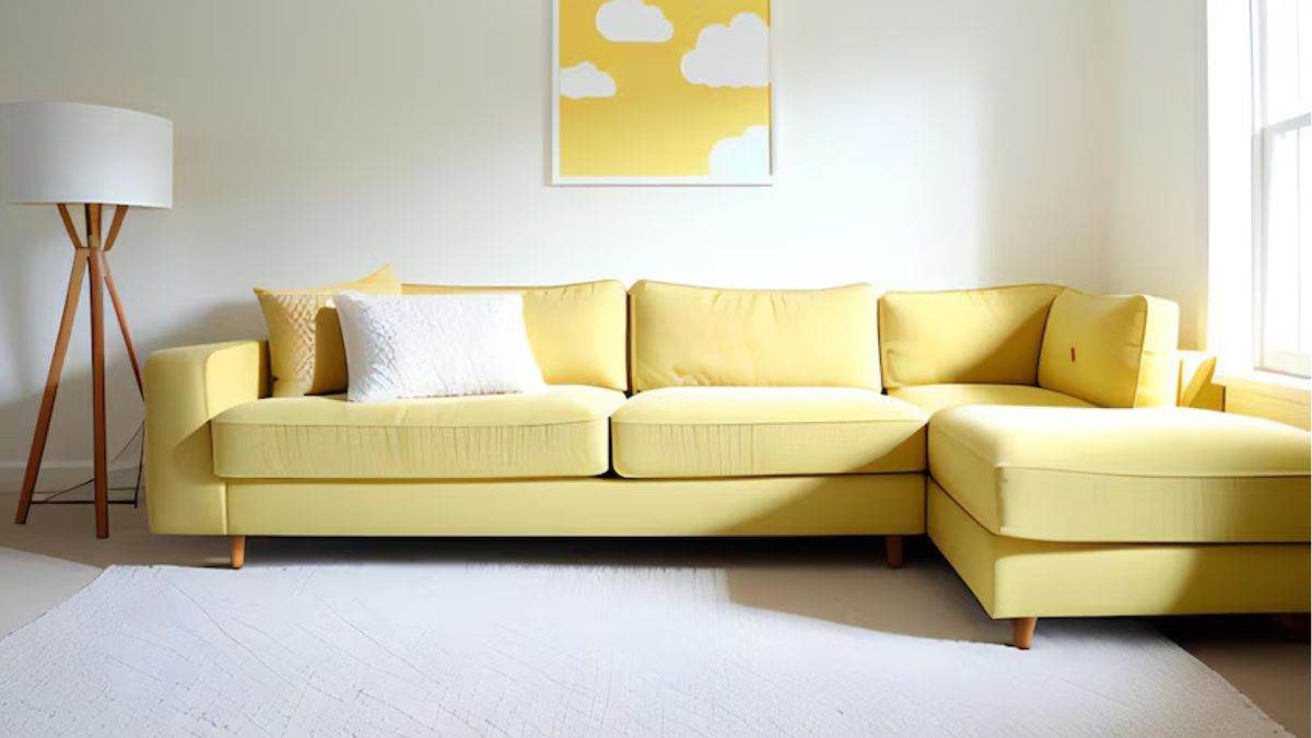बोरियत की करें छुट्टी इन L Shape Sofa Designs से, साल 2024 के ट्रेंडी होम डेकॉर टिप्स में अभी से बना ली जगह