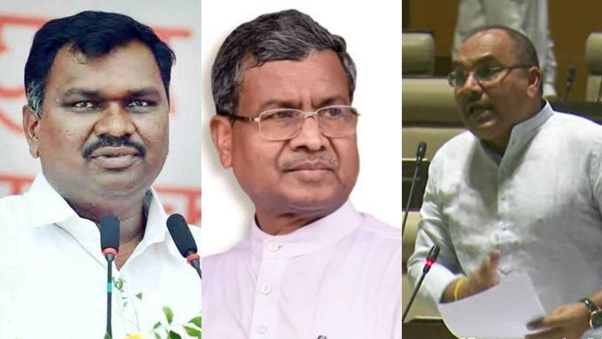 strong uproar in the jharkhand assembly over babulal marandi statement regarding not speaking in the house