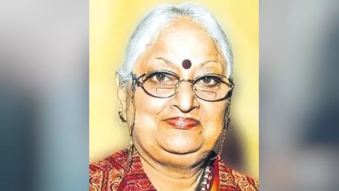 राष्ट्रीय महिला आयोग की पूर्व अध्यक्ष डॉ. वी मोहिनी गिरी का निधन।