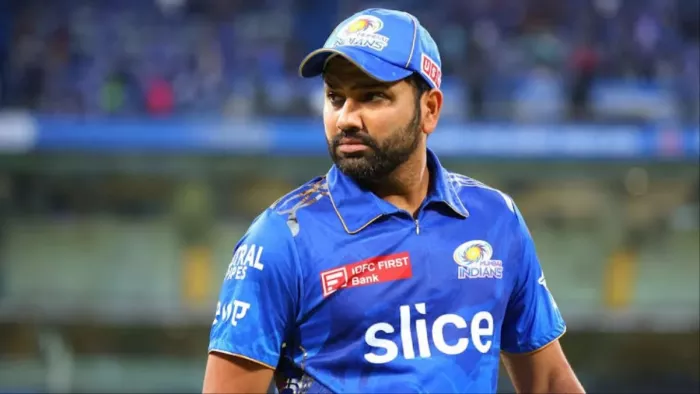 Rohit Sharma Leave MI का टैग सोशल मीडिया पर हुआ ट्रेंड। फाइल फोटो