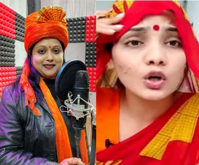 shweta suman of bihar gave a befitting reply to neha singh rathore in up me ka ba said modi yogi hai upyogi