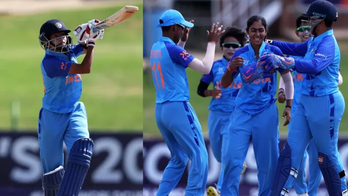 india women vs srilanka women india won by 7 wickets (Photo-design)