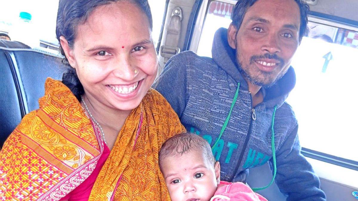 innocent krish along with reshma and keerti got a new life operation done under national child health program