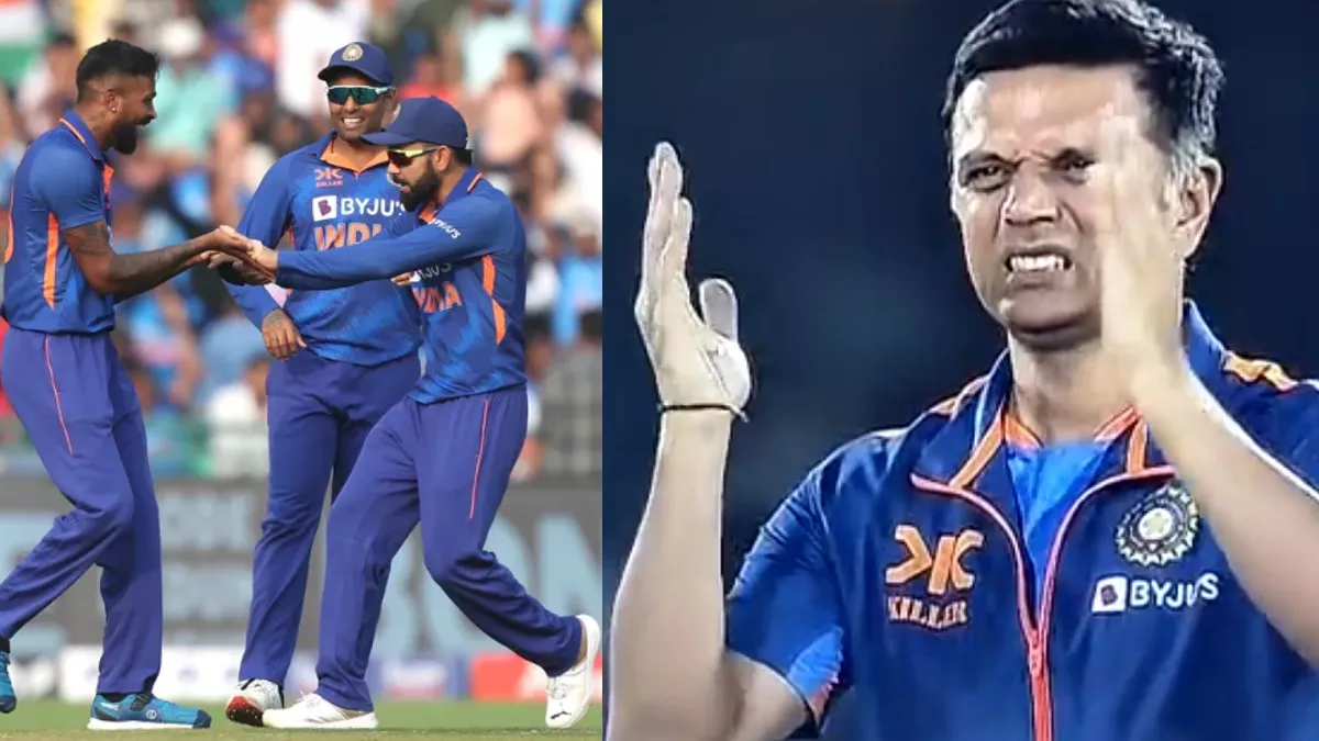 IND vs NZ: दूसरे वनडे में मिली जीत के बाद 'निंजा' अवतार में नजर आए कोच Rahul Dravid, देखें वीडियो