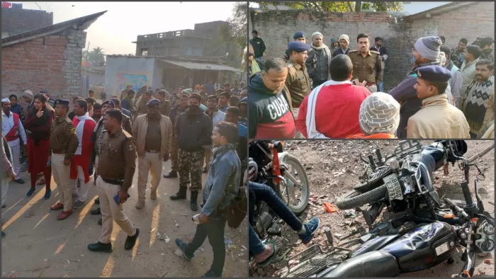 दरभंगा में श्रीराम शोभायात्रा पर पथराव, चार बाइक क्षतिग्रस्त; पुलिस ने संभाला मोर्चा