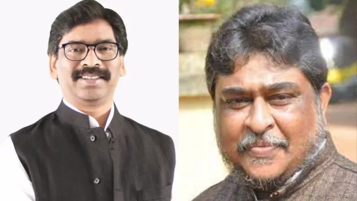 मुख्यमंत्री हेमंत सोरेन और सुप्रियो भट्आचार्या की फाइल फोटो।
