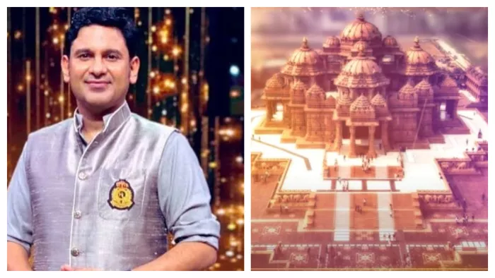 मनोज मुंतशिर शुक्ला और राम मंदिर फोटो. फोटो क्रेडिट- Instagram