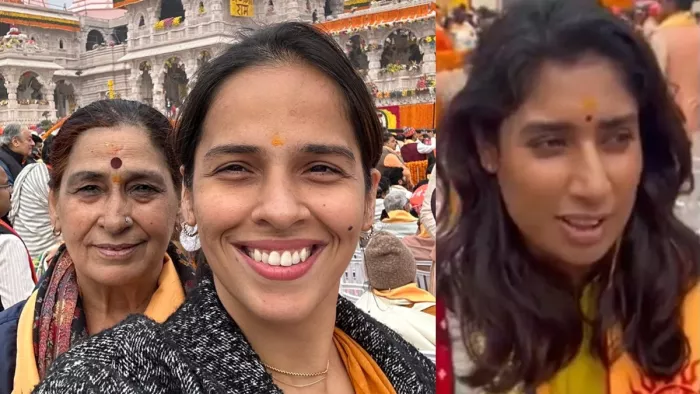 रामलला के प्राण प्रतिष्ठा समारोह का हिस्सा बनने पर गदगद हुईं Saina Nehwal
