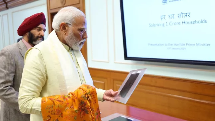 अयोध्या से लौटते ही पीएम मोदी ने 'प्रधानमंत्री सूर्योदय योजना' की घोषणा की (फोटो, एक्स)