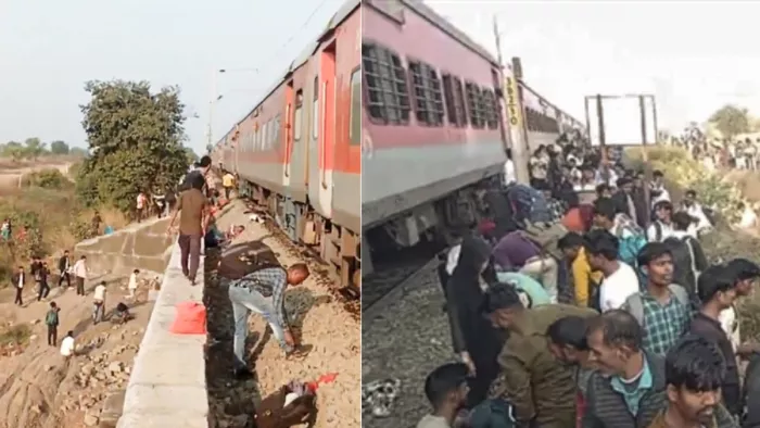 पुष्पक एक्सप्रेस ट्रेन हादसे में अब तक 12 लोगों की मौत हो गई है। (Photo - PTI)