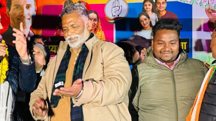 दिल्ली में केजरीवाल के खिलाफ प्रचार करने पहुंचे पप्पू यादव