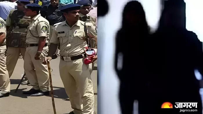 जींद में स्पा सेंटर की जांच करने पुलिस पहुंची। प्रतिकात्मक तस्वीर