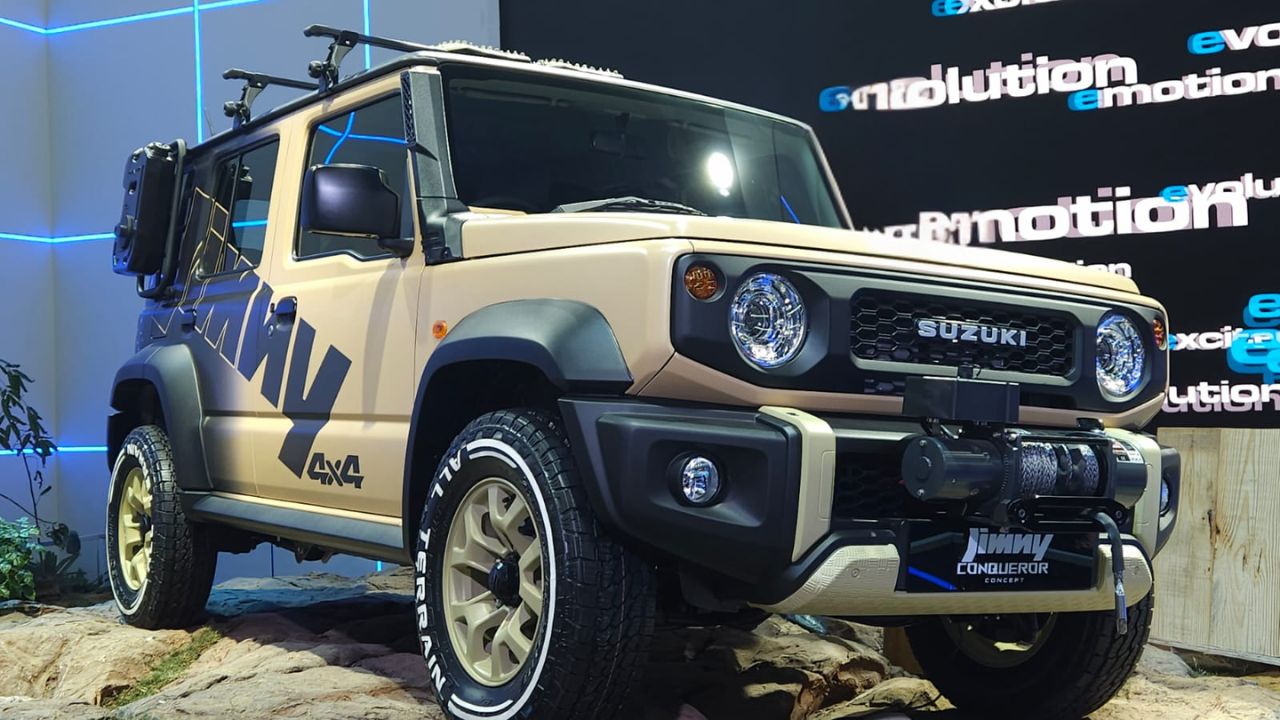 Auto Expo 2025: मारुति सुजुकी ने ऑटो एक्सपो में प्रस्तुत किए अपने आकर्षक और आधुनिक कार कॉन्सेप्ट वर्जन... 5 Maruti%20jimny%20concept%2001433