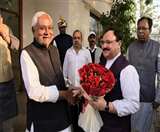 Nadda in Bihar: CM नीतीश से मिले जेपी नड्डा, बेटे की शादी का दिया न्यौता... राजनीति पर भी हुई बातें