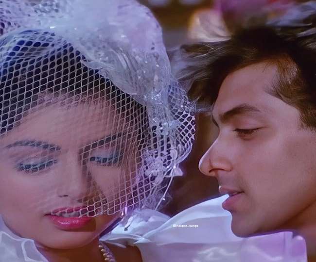 फिल्म मैंने प्यार किया का दृश्य, Instagram : indiann_songs