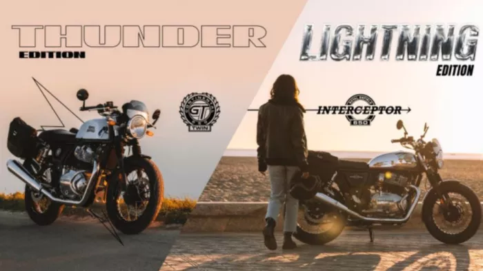 Royal Enfield 650 ने Thunder और Lightning के स्पेशल एडिशन को किया लॉन्च