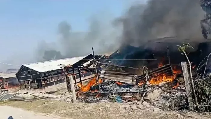 संदेशखाली में टीएमसी नेताओं के खिलाफ लोगों का फिर भारी विरोध-प्रदर्शन (प्रतीकात्मक तस्वीर)