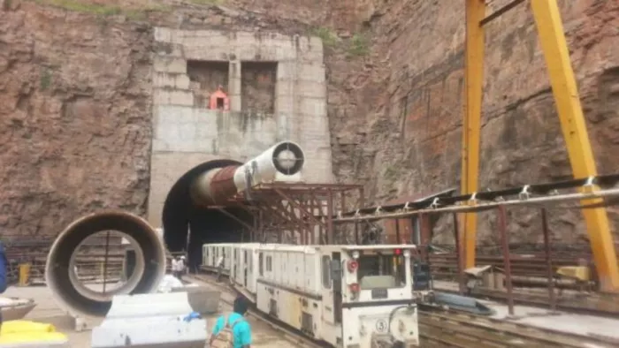 Telangana tunnel accident तेलंगाना में सुरंग का हिस्सा ढहने से हादसा। (फाइल फोटो)