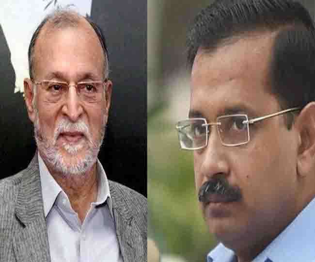 दिल्ली के उपराज्यपाल अनिल बैजल और अरविंद केजरीवाल की फाइल फोटो