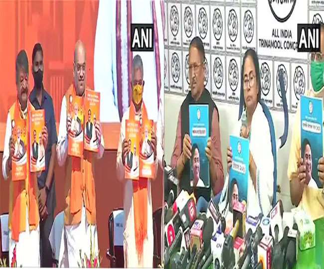 टीएमसी, भाजपा के घोषणापत्र में महिलाओं, छात्रों, किसानों पर ध्यान केंद्रित किया गया है
