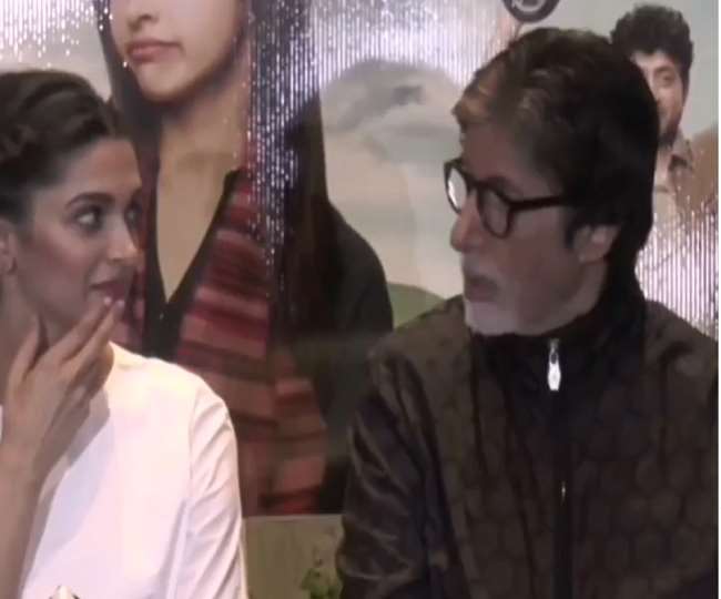 When Deepika Padukone Accused Amitabh Bachchan For Stealing Her Food This Is How Big B React Shockingly Watch Video