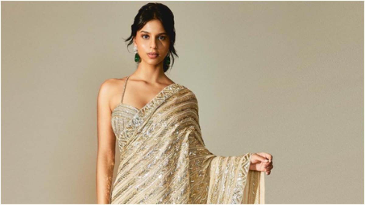 shah rukh khan daughter suhana khan bold photoshoot in single strap gown she raises the temperature photo goes viral on social media