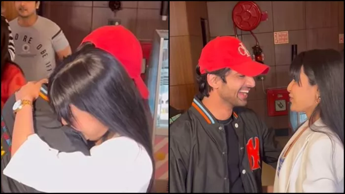 अभिषेक कुमार और खानजादी ने लगाया एक-दूजे को कसकर गले। फोटो क्रेडिट- इंस्टाग्राम