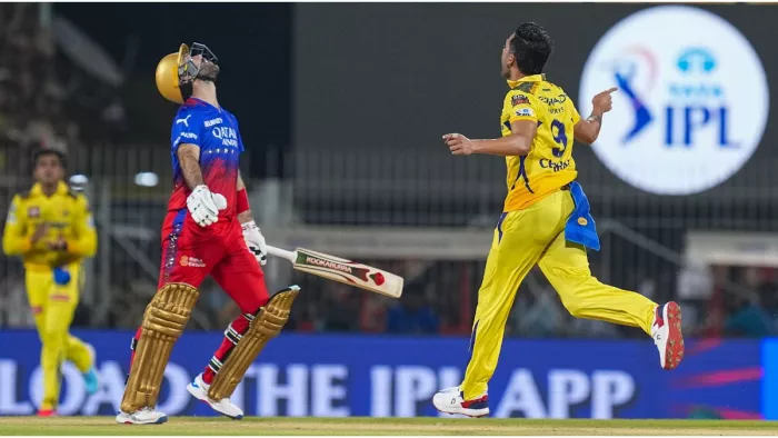 Glenn Maxwell के नाम दर्ज हुआ शर्मानाक रिकॉर्ड। फोटो- एपी