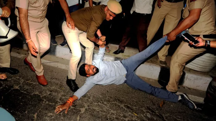 AAP का पूरे देश में BJP मुख्यालयों पर प्रदर्शन का एलान। फाइल फोटो।