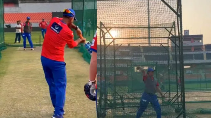 IPL 2024: दिल्ली कैपिटल्स के नेट्स सेशन में नजर आए गांगुली-पोंटिंग।