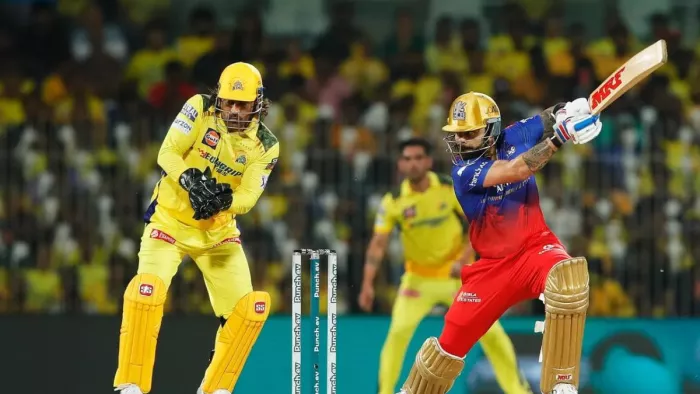 CSK vs RCB: विराट कोहली के नाम जुड़ी एक और बड़ी उपलब्धि।