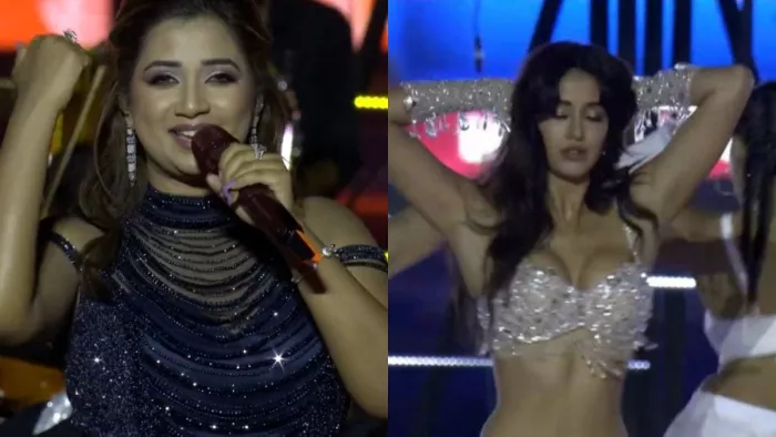 आईपीएल की ओपनिंग सेरेमनी में श्रेया घोषाल और दिशा पाटनी ने किया परफॉर्म