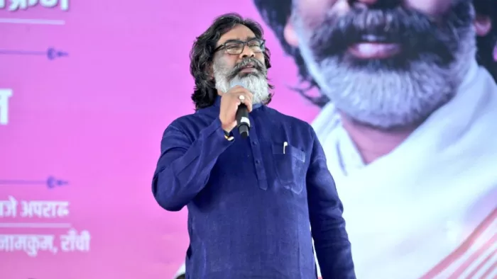 झारखंड के सीएम हेमंत सोरेन। फाइल फ़ोटो