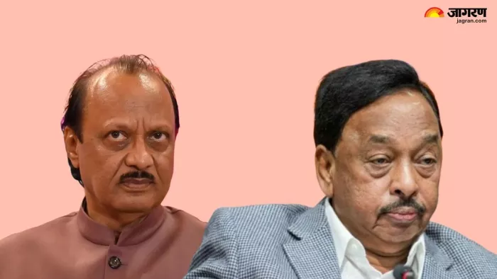 डिप्टी सीएम के बयान पर बीजेपी सांसद नारायण राणे का पलटवार। (फोटो- जागरण ग्राफिक्स)