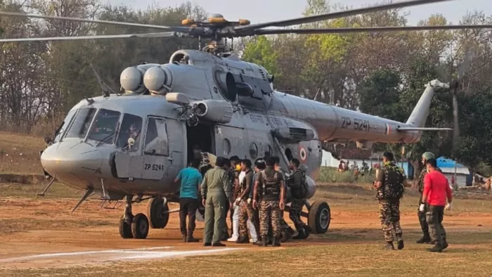 सारंडा में आईईडी विस्फोट में सीआरपीएफ के एसआई शहीद